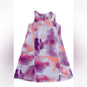 Avia Racerback Sport Dress Tie Dye Size Large 10-12
